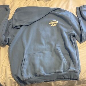 White Fox Boutique Light Blue "Comforts Club" Hoodie